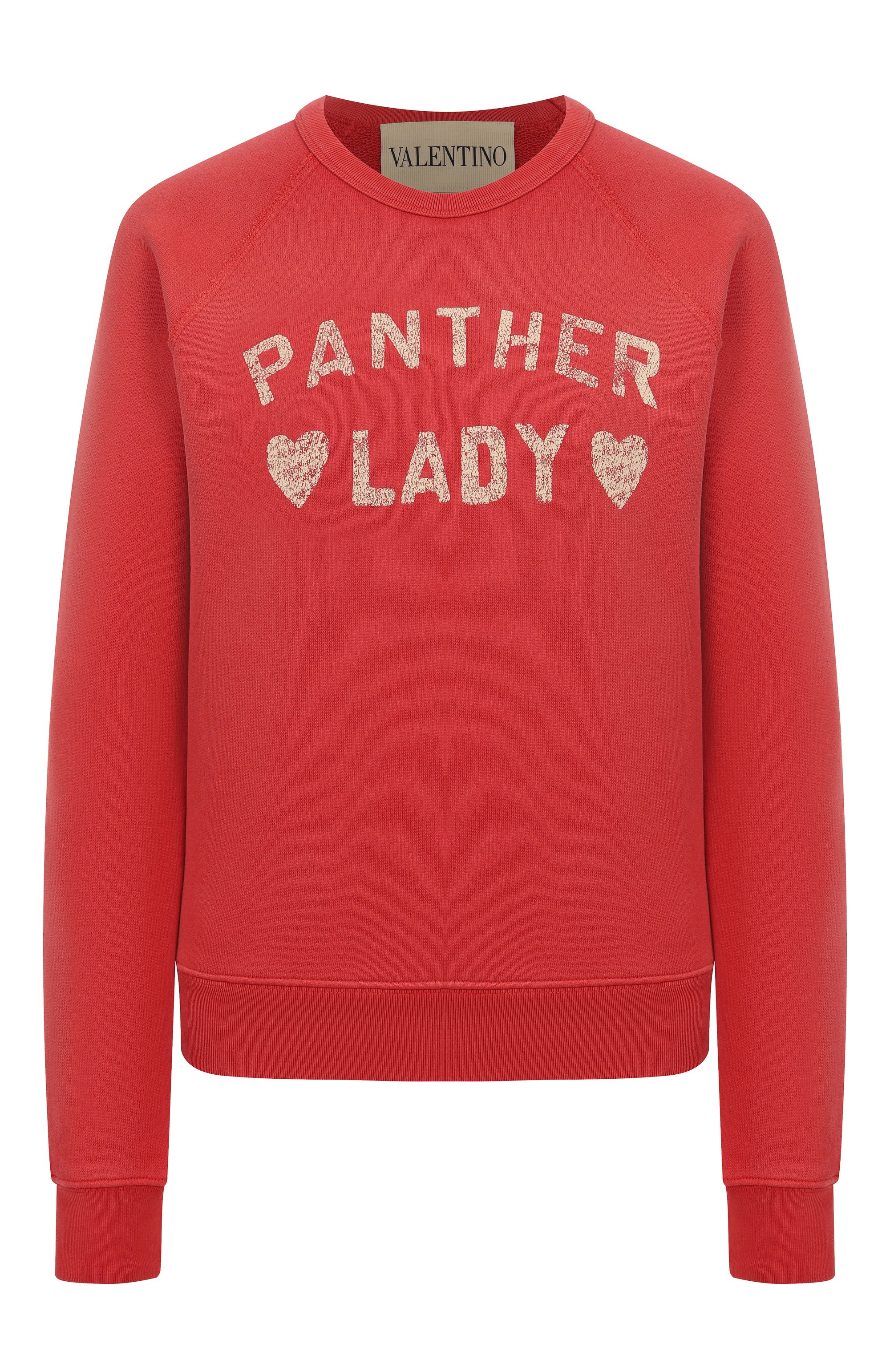 Хлопковый свитшот VALENTINO, арт. 7B3MF24P9GM, фот�о 1