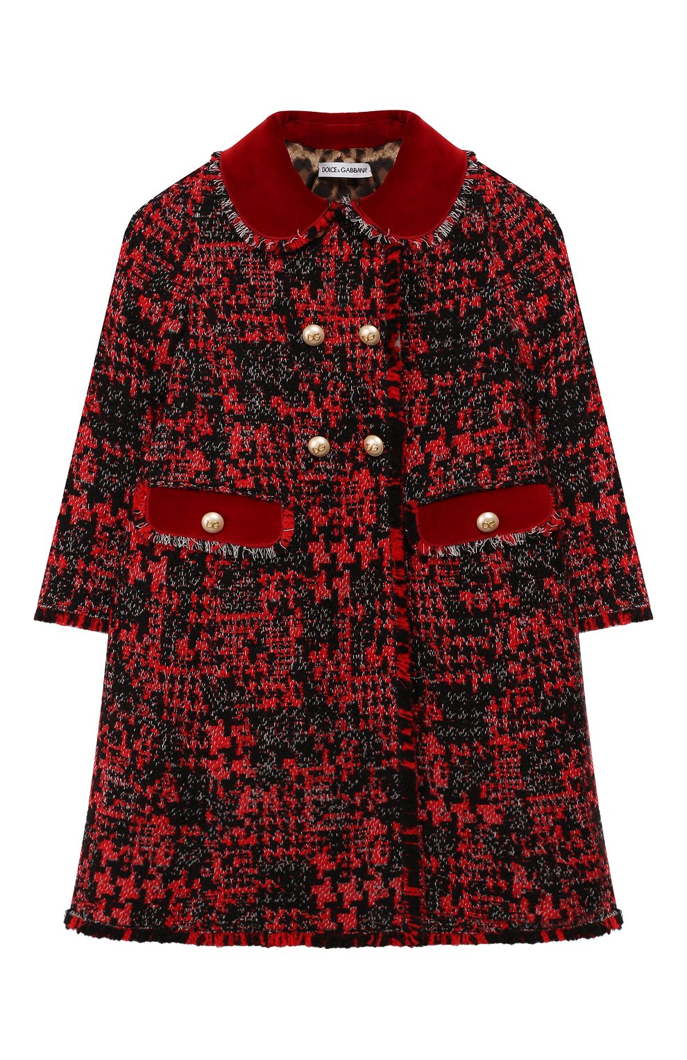 Двубортное пальто DOLCE & GABBANA, арт. L53C48/FMMFJ/2-6, фото 1