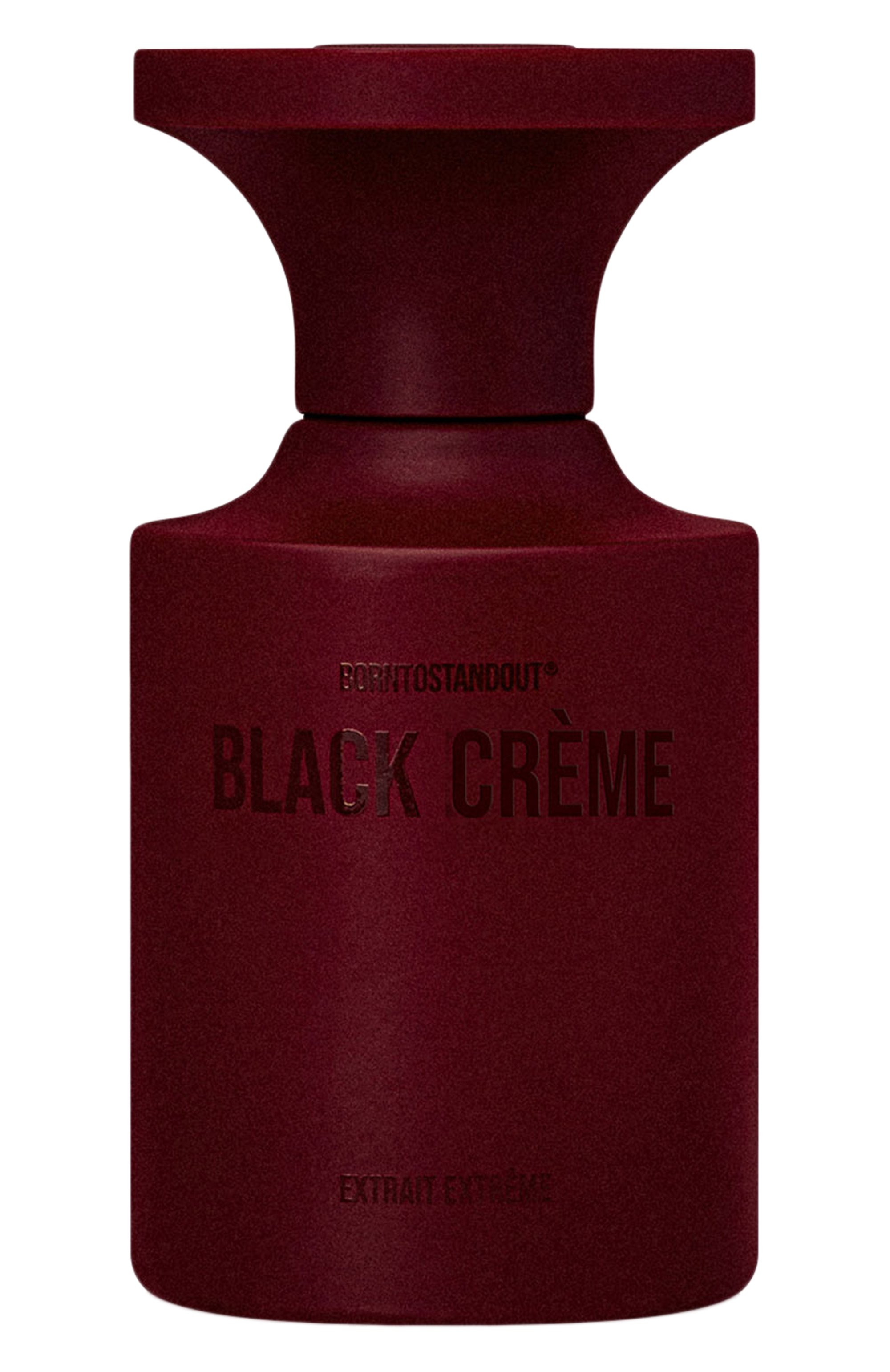 Духи black crème (50ml) BORNTOSTANDOUT бесцветного цвета по цене 27900 руб., арт. BTSOBCEX, фото 1 Духи black crème (50ml) BORNTOSTANDOUT, арт. BTSOBCEX, фото 1