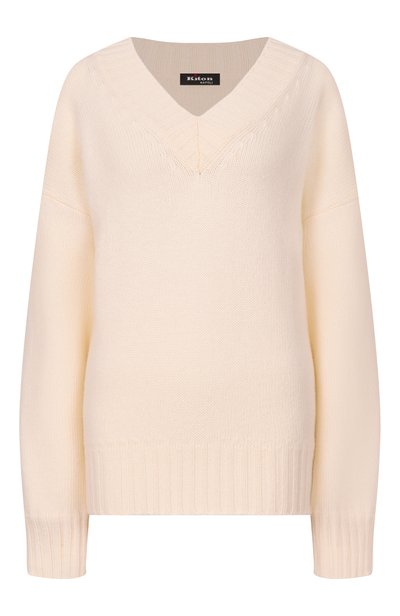 Женский шерстяной пуловер KITON, арт. D62943K0585L