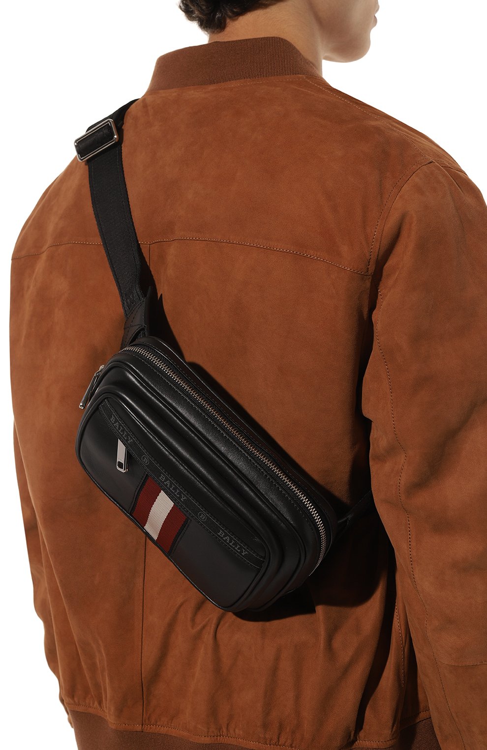 Кожаная поясная сумка BALLY, арт. MAS035/VT079, фото 2