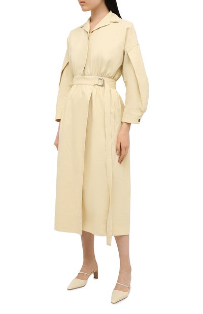 Льняное платье JIL SANDER, арт. JSPS501105-WS320700, фото 3