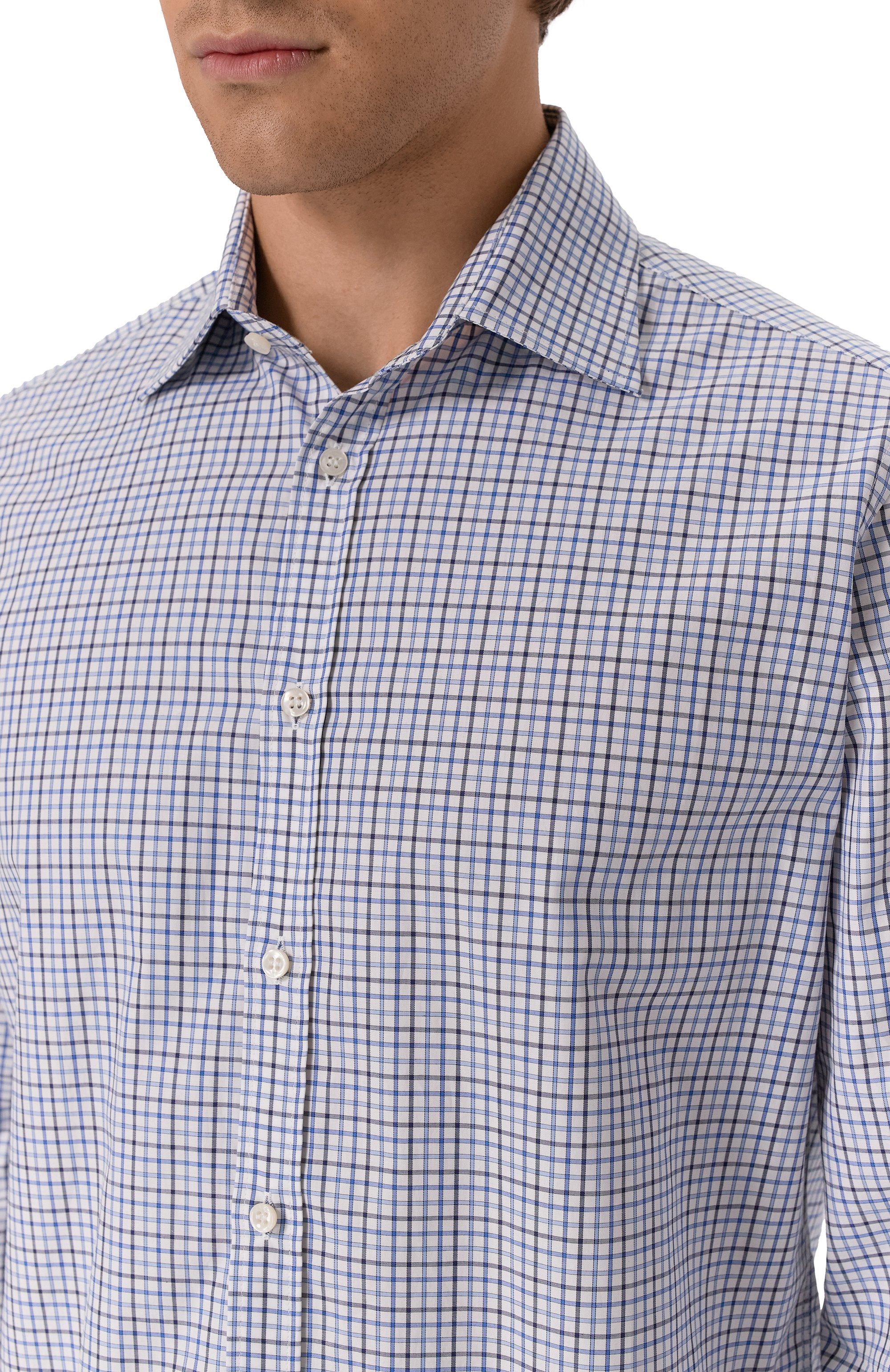 Хлопковая рубашка PAUL&SHARK, арт. 15313177CF, фото 5