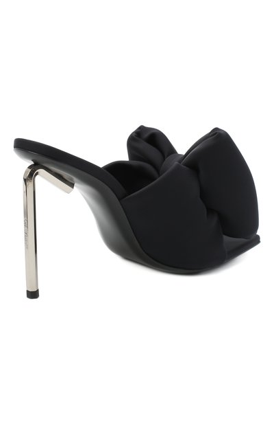 Текстильные мюли OFF-WHITE, арт. 0WIJ006R21FAB0011000, фото 4