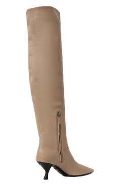 Кожаные ботфорты PRADA, арт. 1W403M-038-F0P3K-065, фото 1