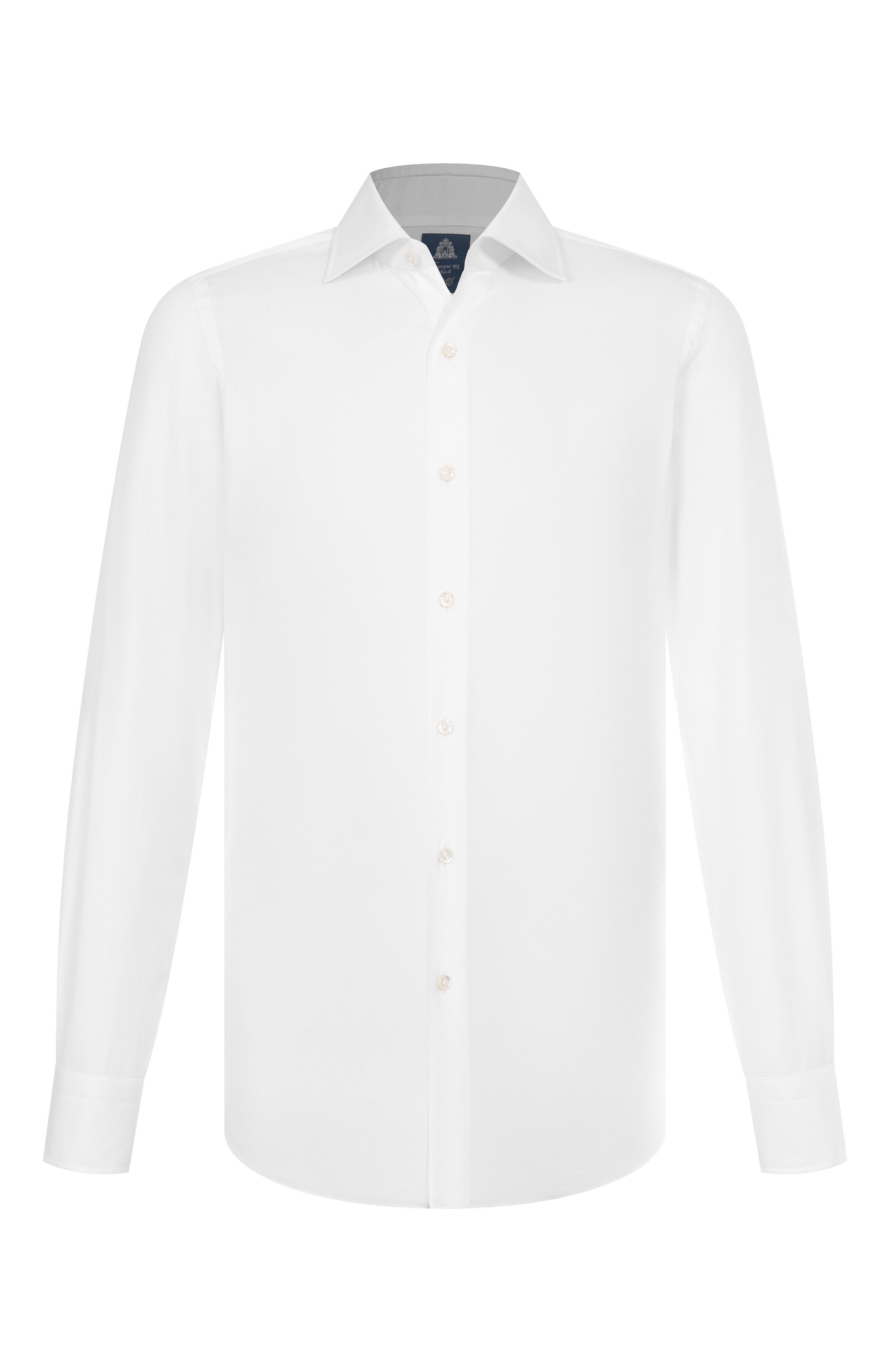 Хлопковая сорочка FINAMORE 1925 белого цвета по цене 54050 руб., арт. 170/2 N/C0495Z, фото 1 Хлопковая сорочка FINAMORE 1925, арт. 170/2 N/C0495Z, фото 1