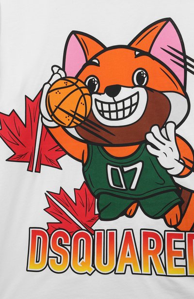 Хлопковая футболка DSQUARED2, арт. DQ1663/D0A47, фото 3