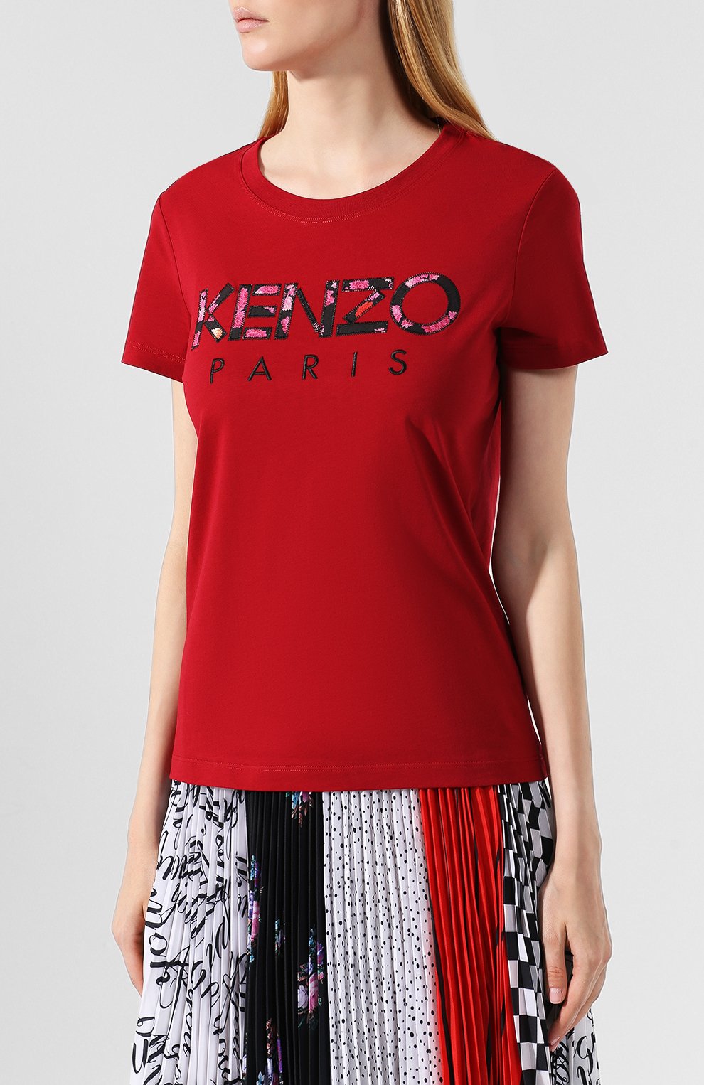 Хлопковая футболка KENZO, арт. F962TS701990, фото 3