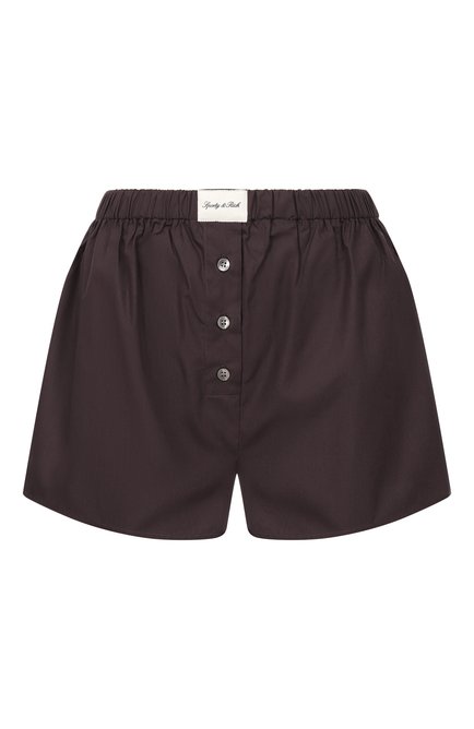 Женские хлопковые шорты SPORTY AND RICH, арт. SH060711326BR29