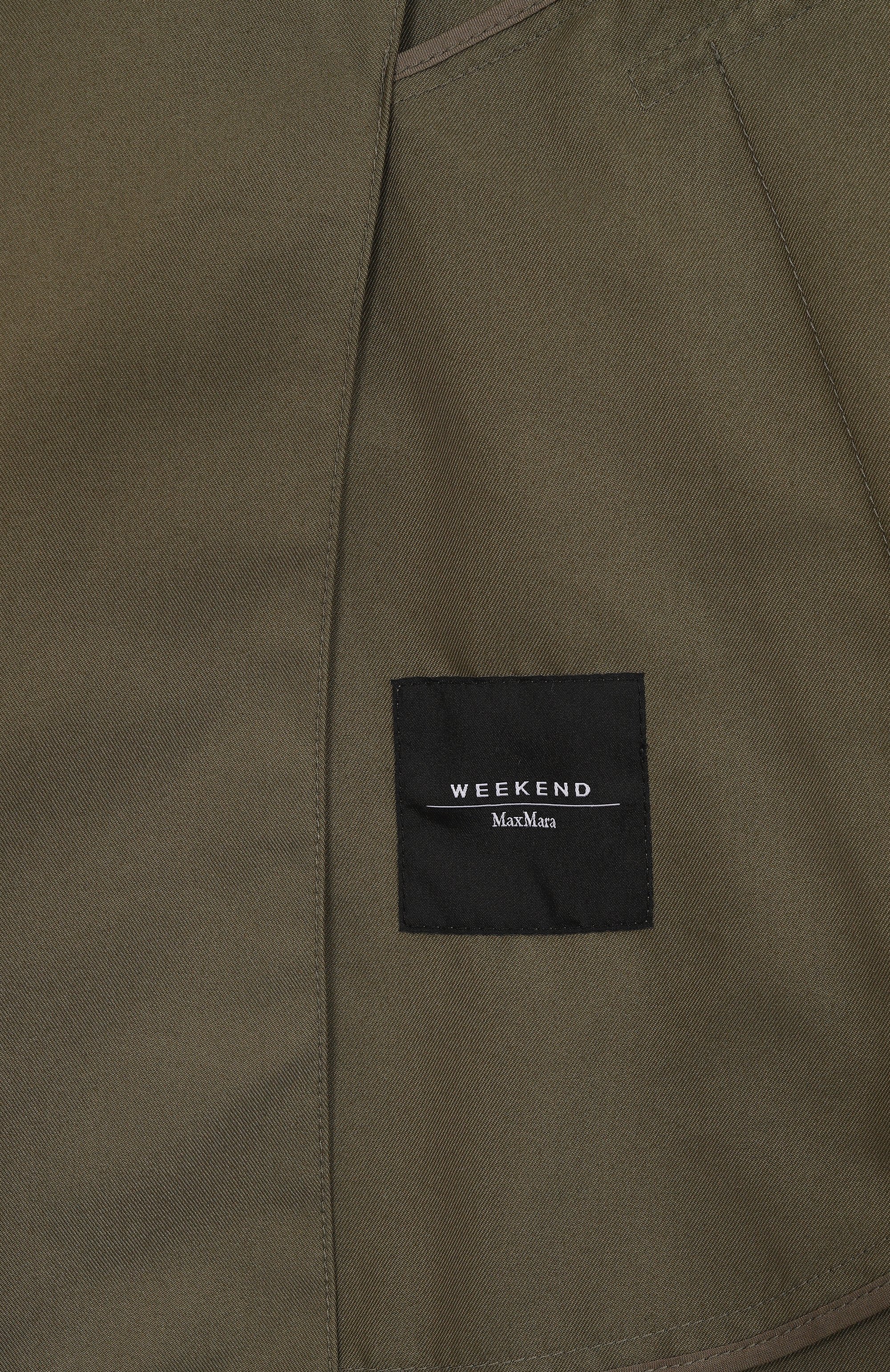 Хлопковый тренч WEEKEND MAX MARA, арт. BIGLIA, фото 7