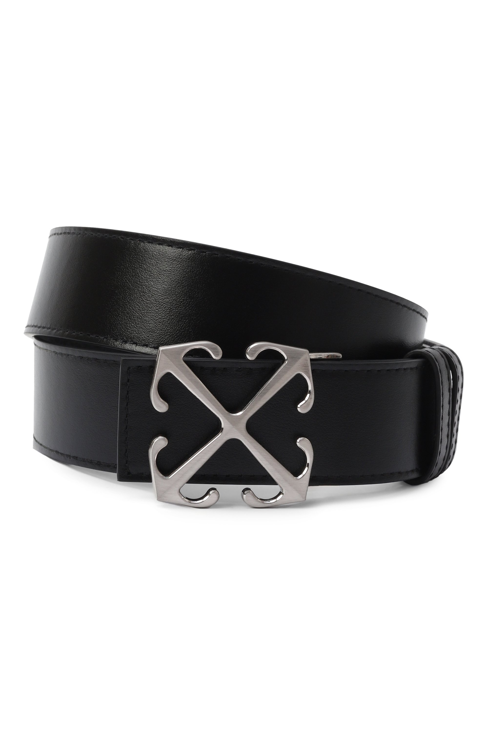 Кожаный ремень OFF-WHITE, арт. 0MRB14AC99LEA001, фото 1