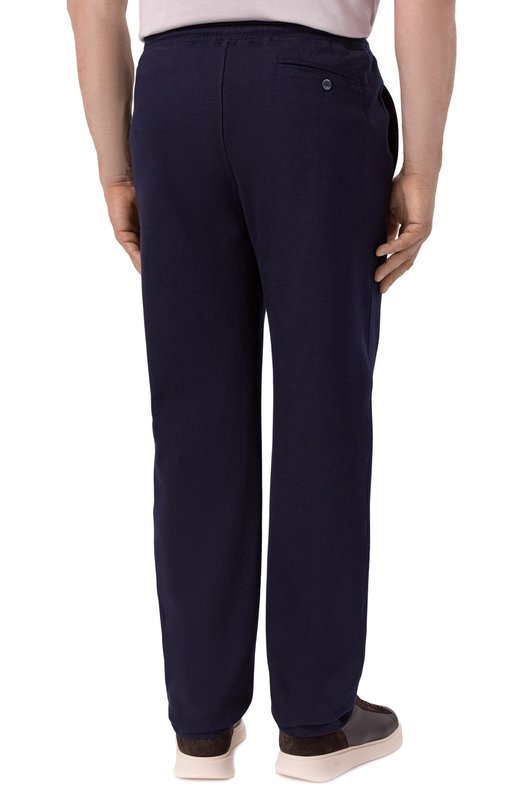 Хлопковые брюки Capobianco 19M702.TS00./60 Синий  19M702.TS00./60 Фото 4