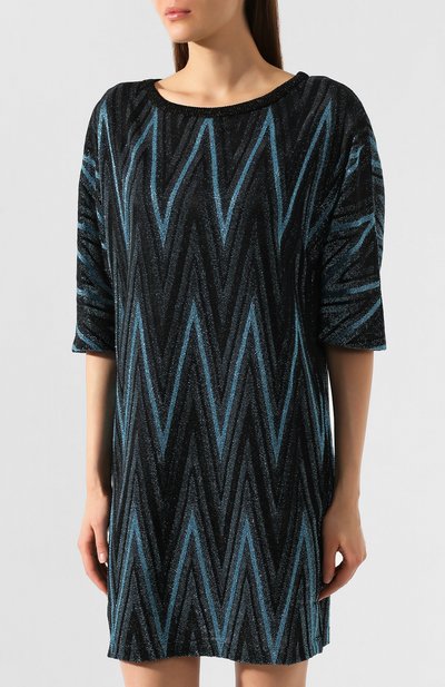 Платье из смеси вискозы и хлопка M MISSONI, арт. 2DG00141/2J000W, фото 3