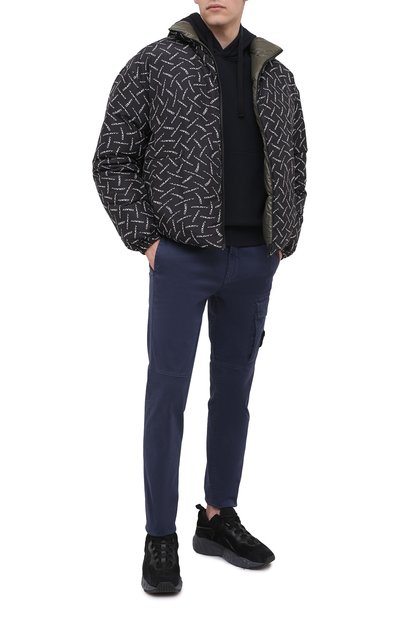 Хлопковое худи STONE ISLAND, арт. 731564120, фото 2