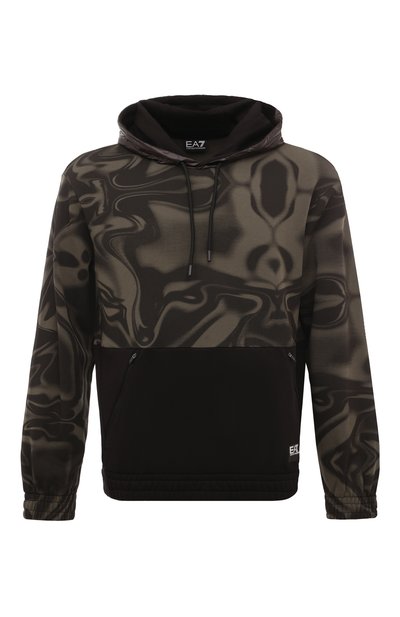 Мужской хлопковое худи EA7, арт. 6DPM09/PJ0GZ