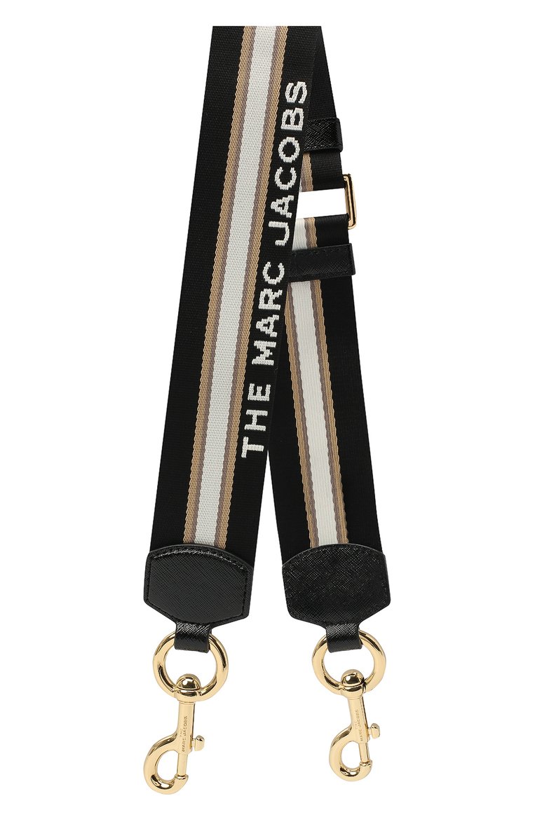 Женские черные ремень для сумки sport stripe webbing MARC JACOBS (THE ...