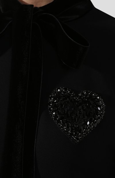 Шелковая блузка с бантом FENDI, арт. FS7018 A3MV, фото 5