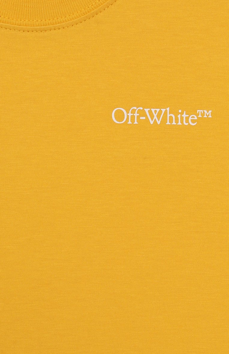 Хлопковая футболка OFF-WHITE, арт. 0BAA002F23JER011, фото 1