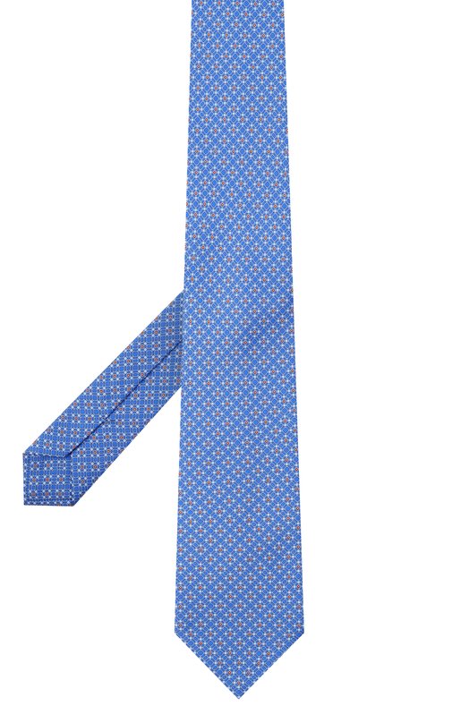 Шелковый комплект из галстука и платка Stefano Ricci DH/59101 Голубой  DH/59101 Фото 3