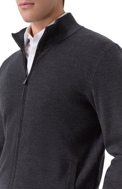 Шерстяной кардиган CORNELIANI, арт. 26M585-2625121, фото 5