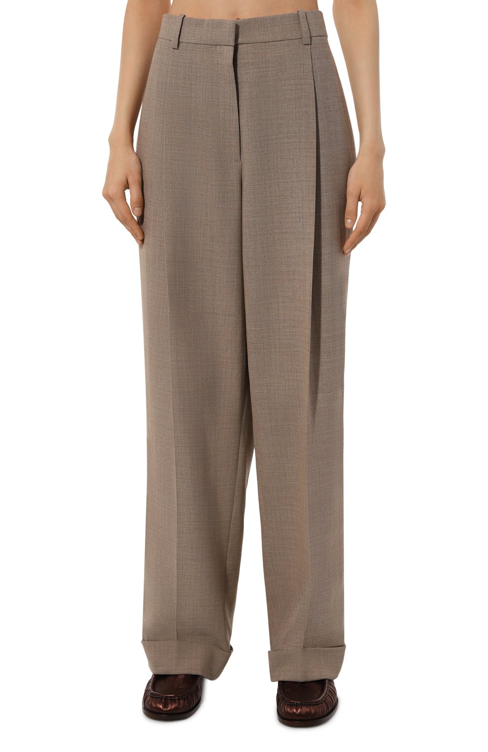 Шерстяные брюки THE ROW, арт. 7936W2877, фото 3