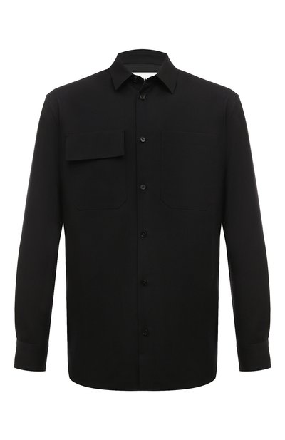 Мужская шерстяная рубашка JIL SANDER, арт. J23DL0003/J40159