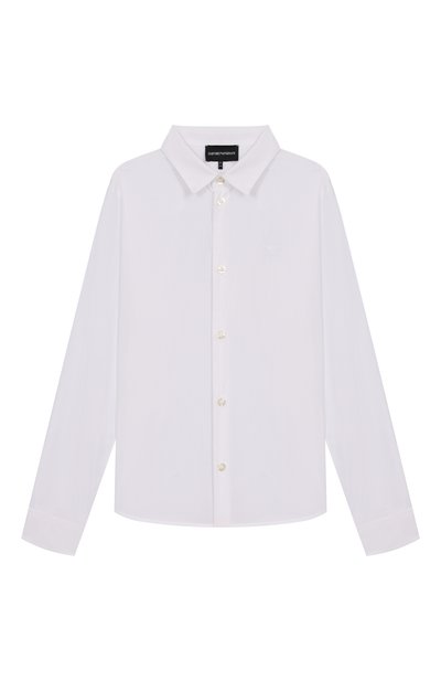 Хлопковая рубашка EMPORIO ARMANI, арт. 8N4CJ0/1N06Z