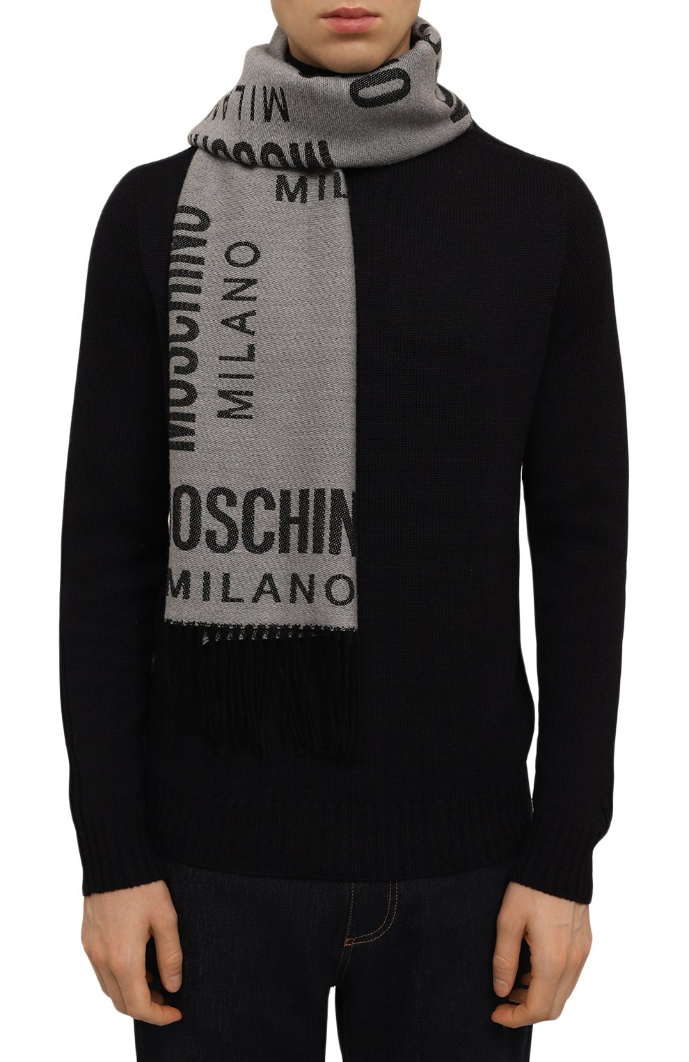 Шерстяной шарф MOSCHINO, арт. 50234/M5805, фото 2