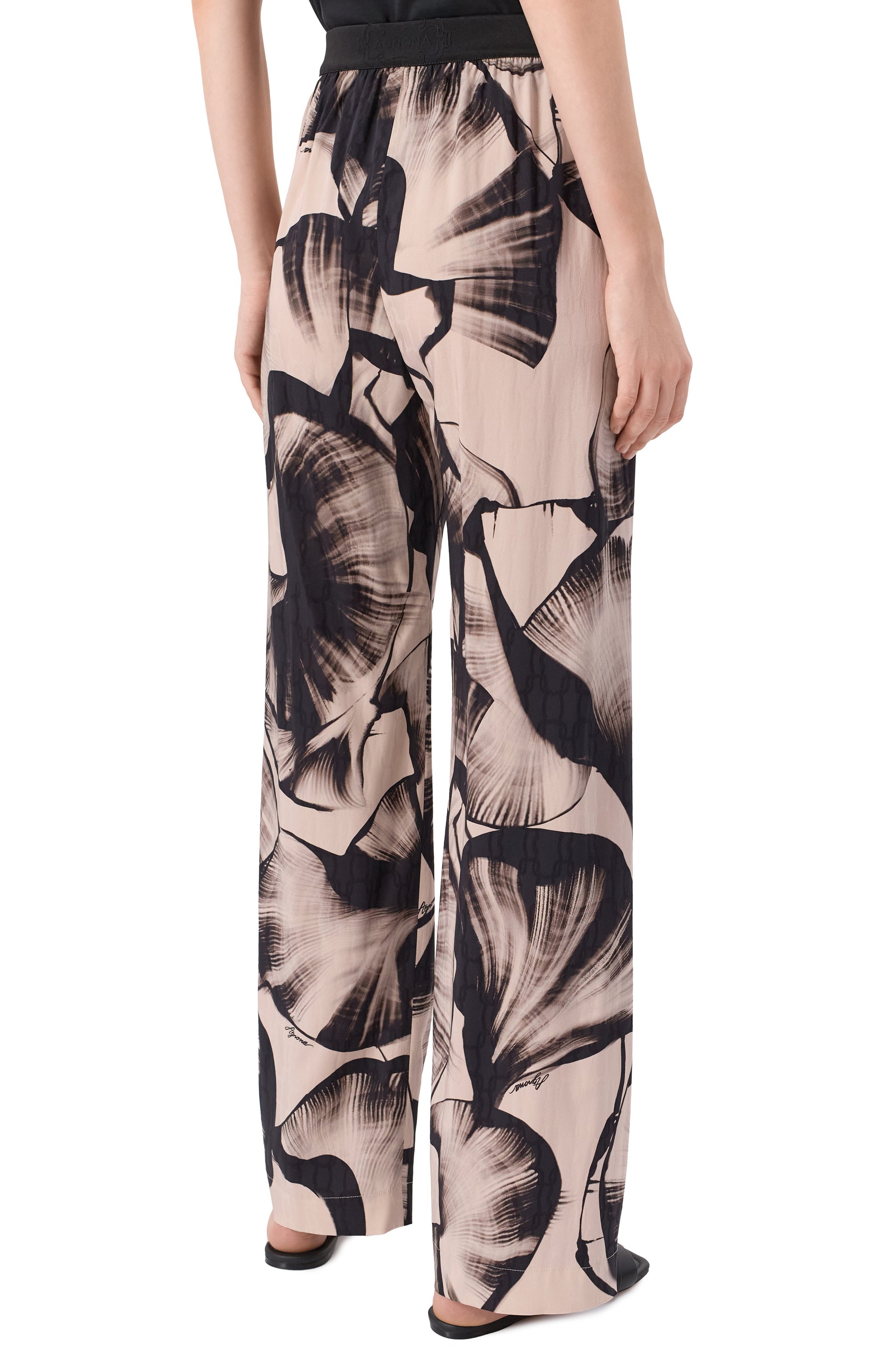 Брюки из вискозы и шелка AGNONA, арт. T70715/S5033, фото 4