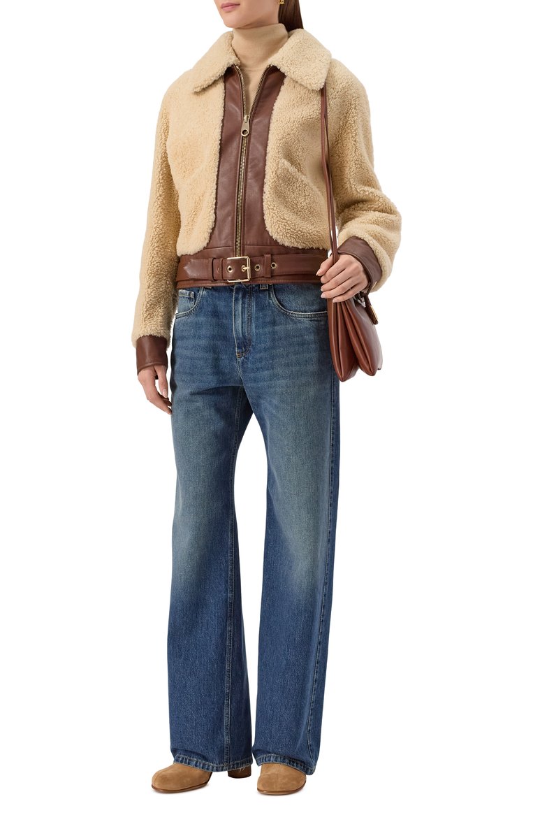 Дубленка из овчины CHLOÉ, арт. CHC23ACV05204 113, фото 2