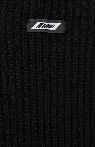 Свитер MSGM черного цвета по цене 38350 руб., арт. 2742MDM222 195963, фото 5 Свитер MSGM, арт. 2742MDM222 195963, фото 5