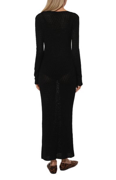 Платье из вискозы TOTEME, арт. 243-WRD0130-YA0040, фото 4