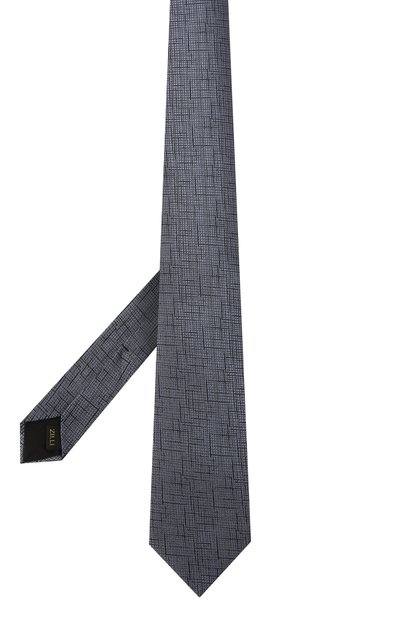 Шелковый галстук ZILLI, арт. 53000/TIE, фото 3