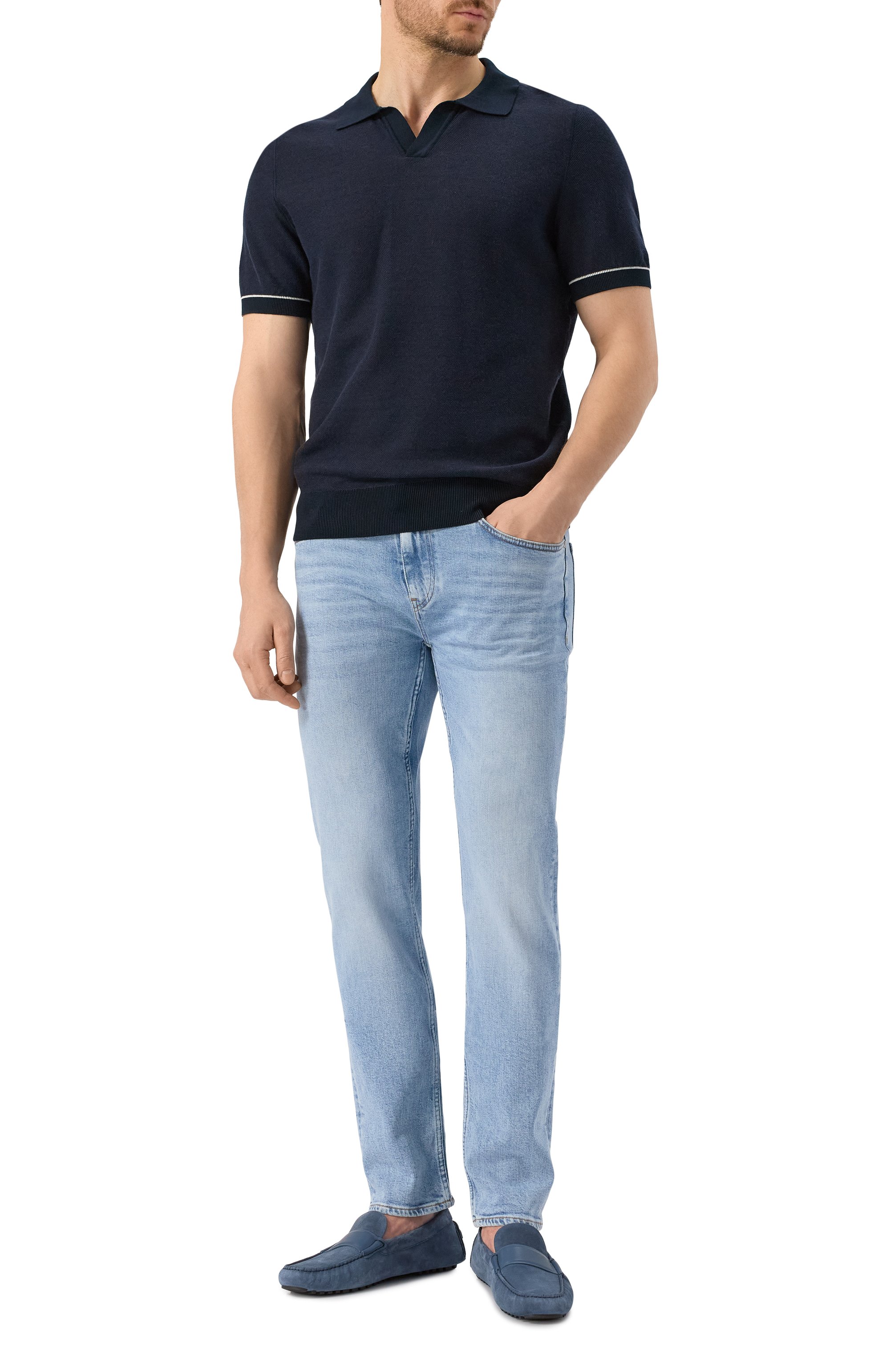 Замшевые мокасины driver BOSS, арт. 50538978, фото 2