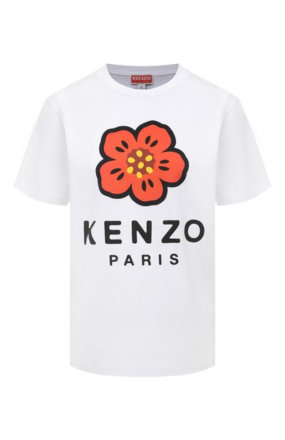 Женская хлопковая футболка KENZO, арт. FC62TS0074S0