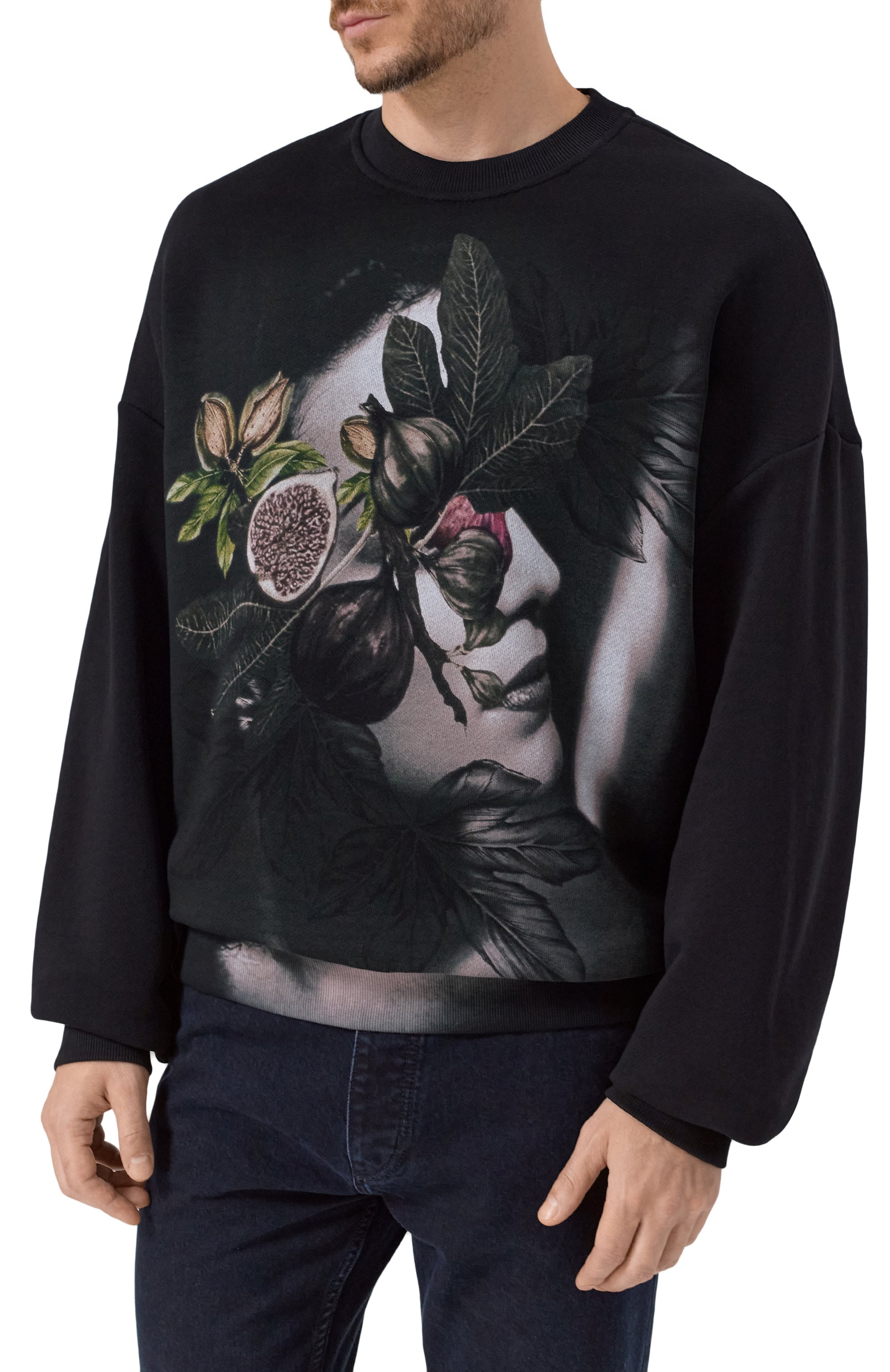 Хлопковый свитшот EMPORIO ARMANI, арт. EM003608/AF19417, фото 3