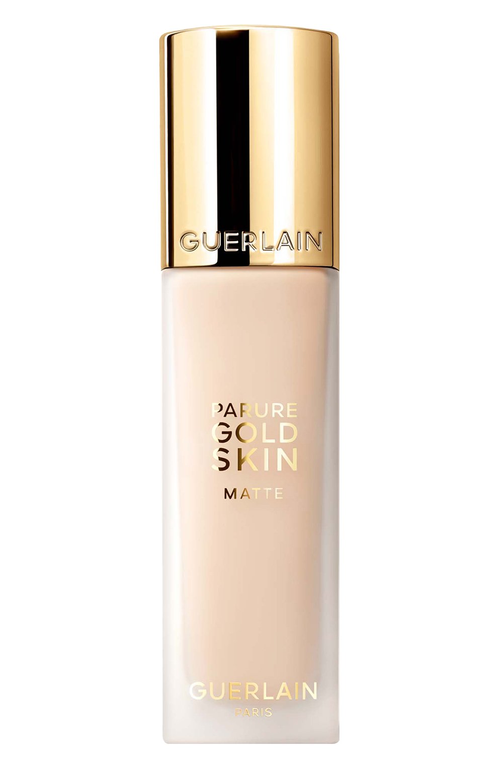 Матовое тональное средство parure gold skin matte spf 15-pa+++, оттенок 0.5n нейтральный (35ml) GUERLAIN цвета по цене 9000 руб., арт. G043610, фото 1 Матовое тональное средство parure gold skin matte spf 15-pa+++, оттенок 0.5n нейтральный (35ml) GUERLAIN, арт. G043610, фото 1