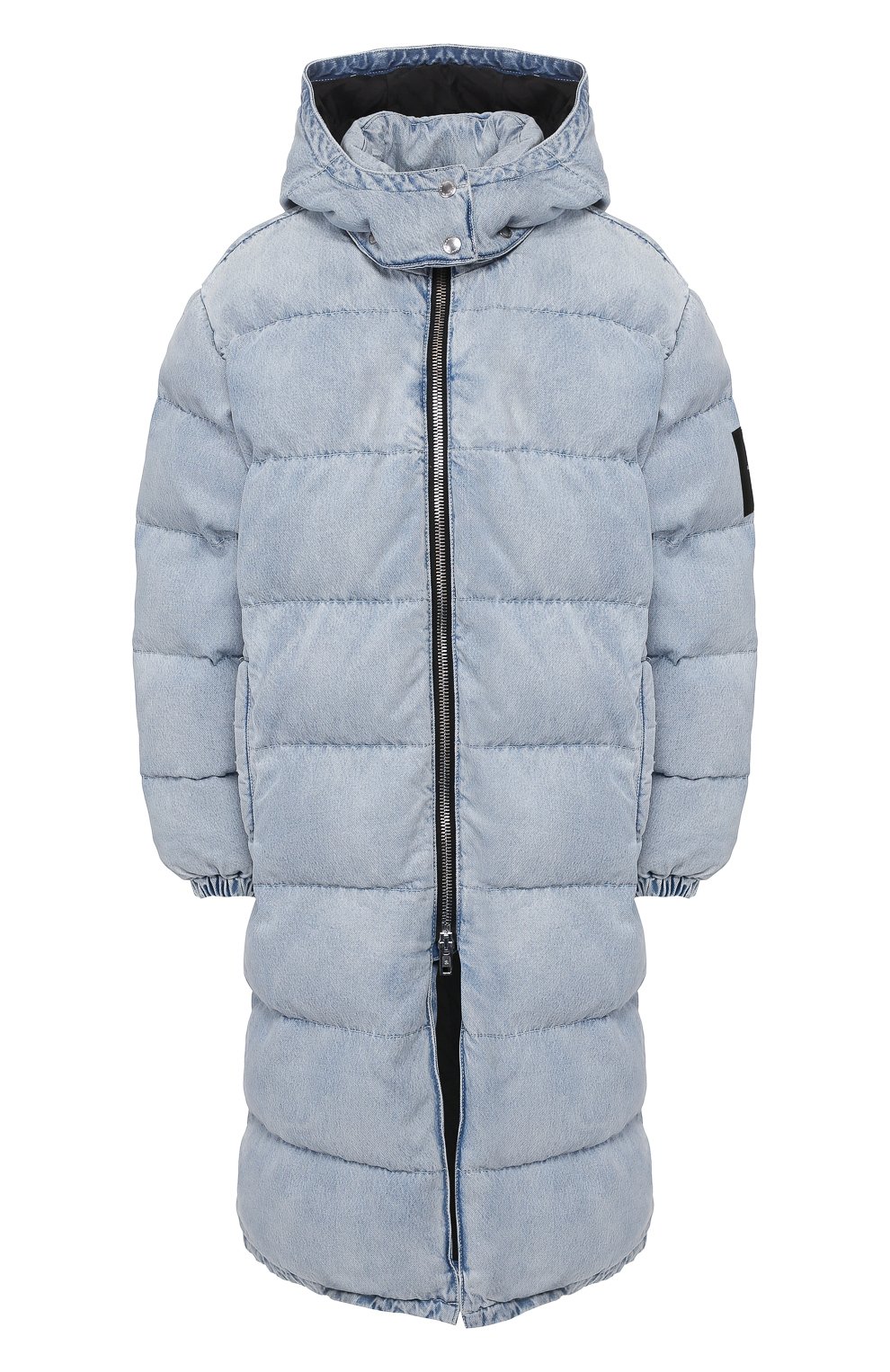 Пуховик ALEXANDER WANG голубого цвета по цене 129500 руб., арт. 4DC1202628, фото 1 Пуховик ALEXANDER WANG, арт. 4DC1202628, фото 1