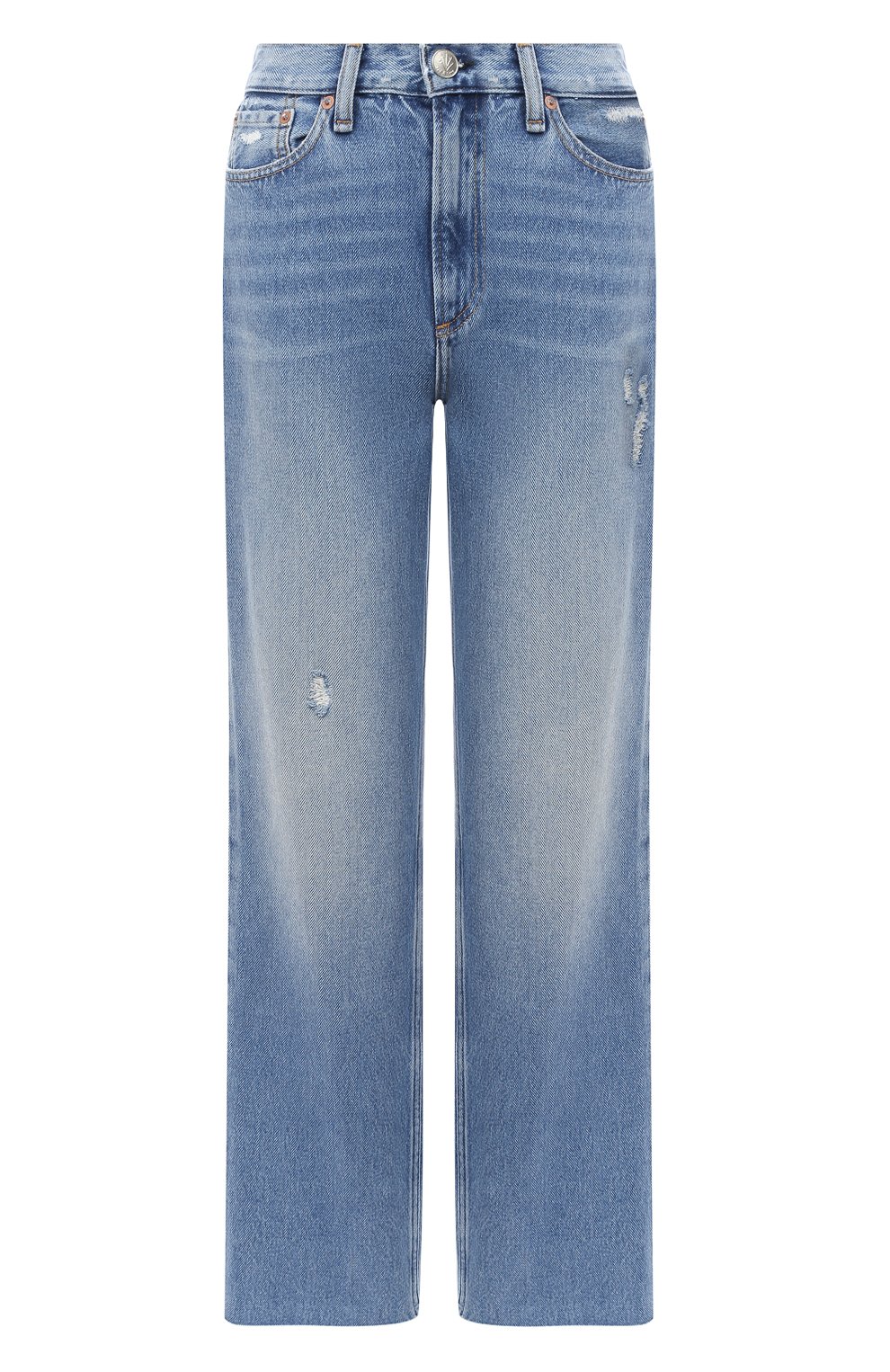 Джинсы RAG AND BONE синего цвета по цене 29950 руб., арт. WDD20P2665D6BR, фото 1 Джинсы RAG AND BONE, арт. WDD20P2665D6BR, фото 1