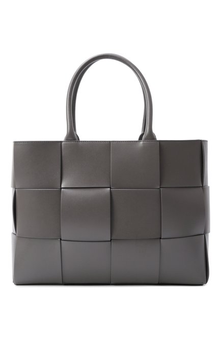 Мужская сумка-тоут arco BOTTEGA VENETA серого цвета по цене 0 руб., арт. 756682/VB1K0 | Фот�о 1