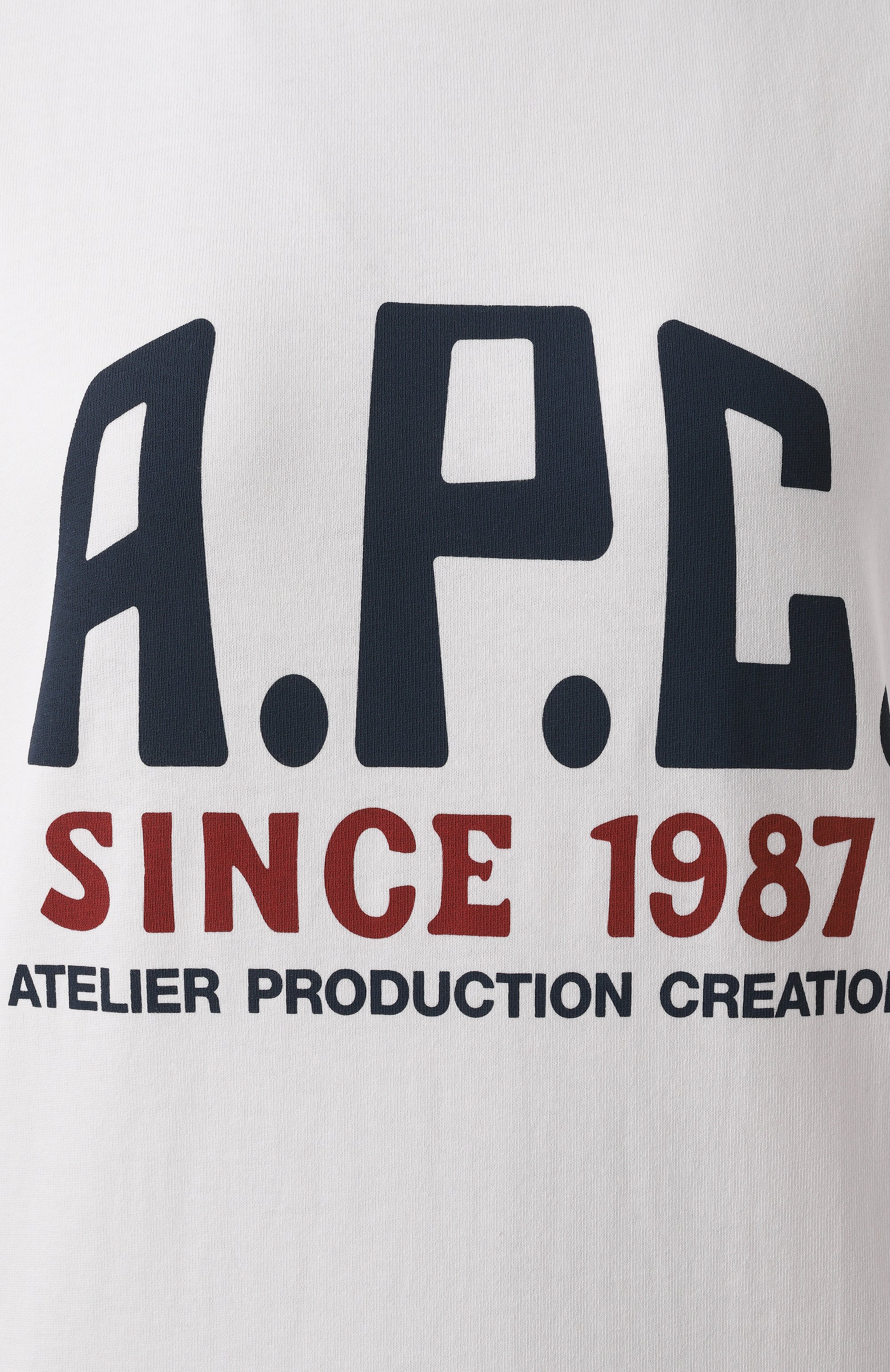 Хлопковая футболка A.P.C., арт. C0HBU-M26442, фото 6