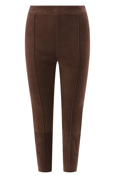 Женские замшевые брюки AKHMADULLINA, арт. 1225.3B934/LE601