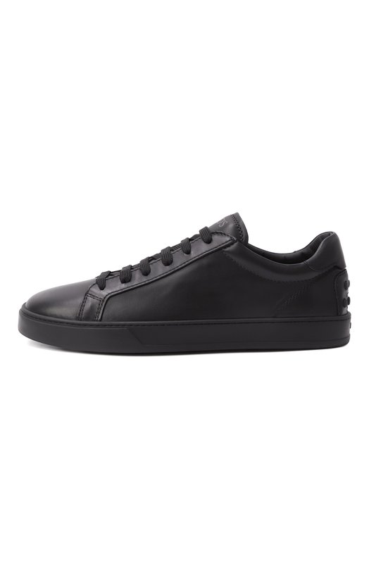 Кожаные кеды Tod’s XXM04L0HZ40JUS Чёрный  XXM04L0HZ40JUS Фото 4