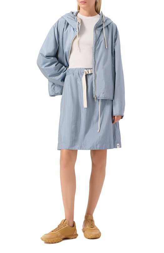 Кожаные кроссовки Moon Jil Sander J16WS0031/P7394 Бежевый  J16WS0031/P7394 Фото 3