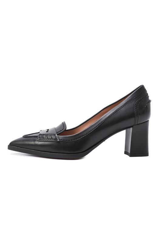 Кожаные туфли Santoni WDEG71386PC4NVGB Чёрный  WDEG71386PC4NVGB Фото 4