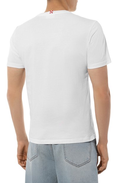 Хлопковая футболка MC2 SAINT BARTH, арт. STBM TSHIRT MAN/TSHM001/02203B, фото 4