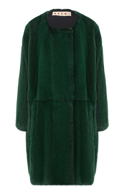 Шуба из норки MARNI, арт. CPMNU36U00P0800, фото 1