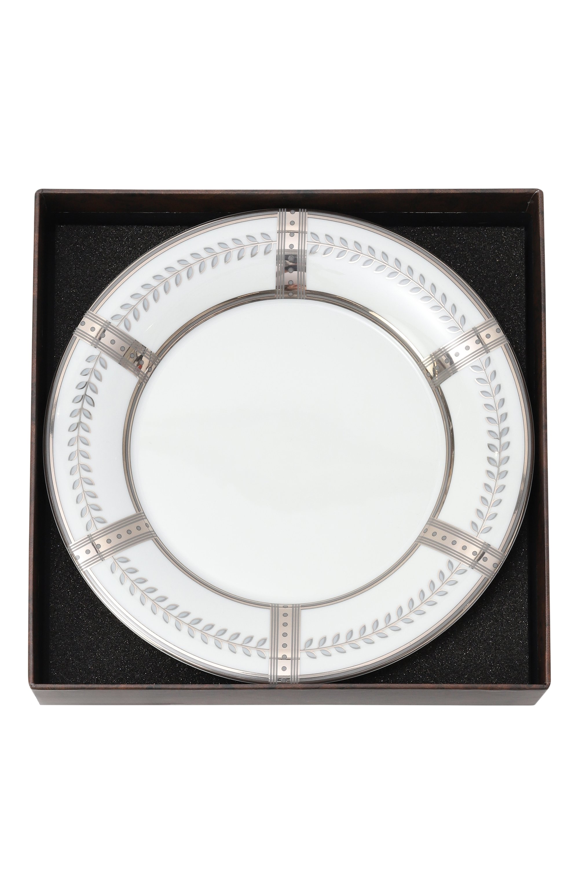 Десертная тарелка STEFANO RICCI белого цвета по цене 36700 руб., арт. 0PP004/LEAVES, фото 5 Десертная тарелка STEFANO RICCI, арт. 0PP004/LEAVES, фото 5