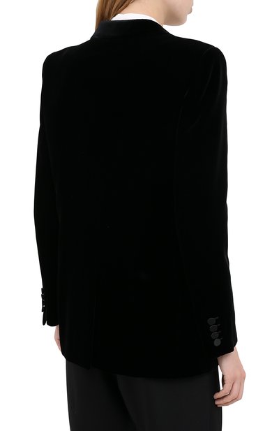 Жакет из вискозы SAINT LAURENT, арт. 630873/Y525R, фото 4