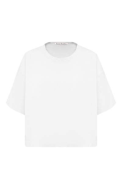 Женская хлопковая футболка ACNE STUDIOS, арт. AL0054